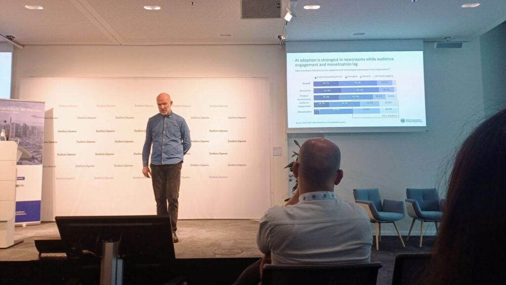 Geneea at WAN-IFRA AI Forum in Frankfurt